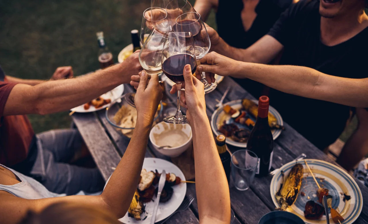 Feuer, Flamme und natürlich guter Wein bei Vinoscout