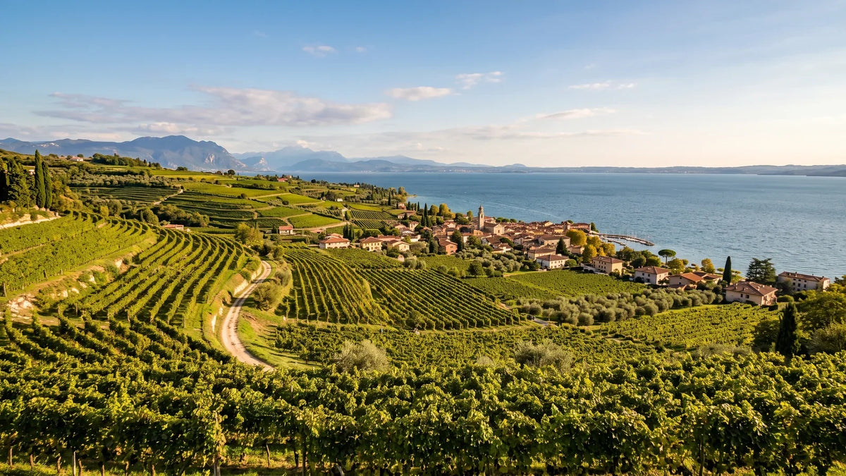 Wine landscape of the Bardolino region