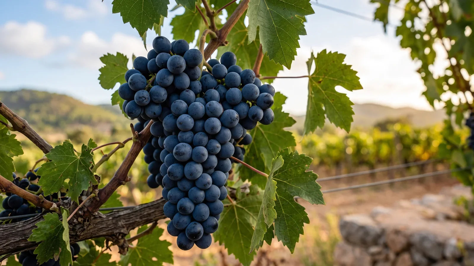 Grapes of the Callet variety