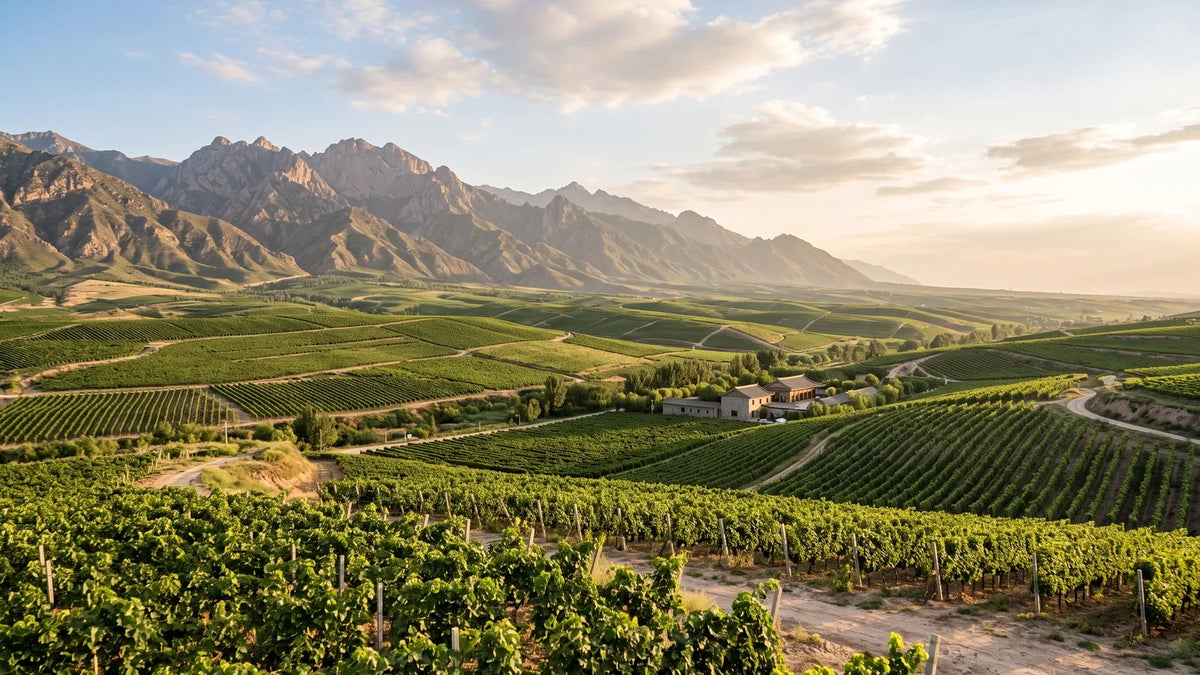 Wine landscape in China