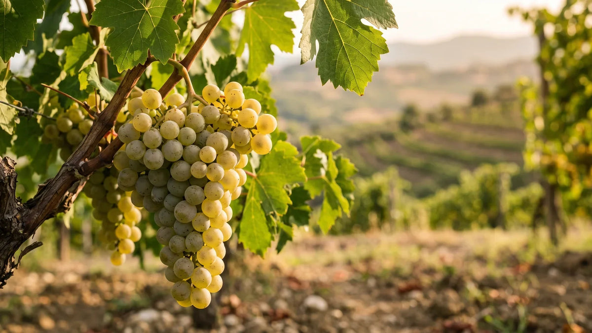 Grapes of the Fiano variety