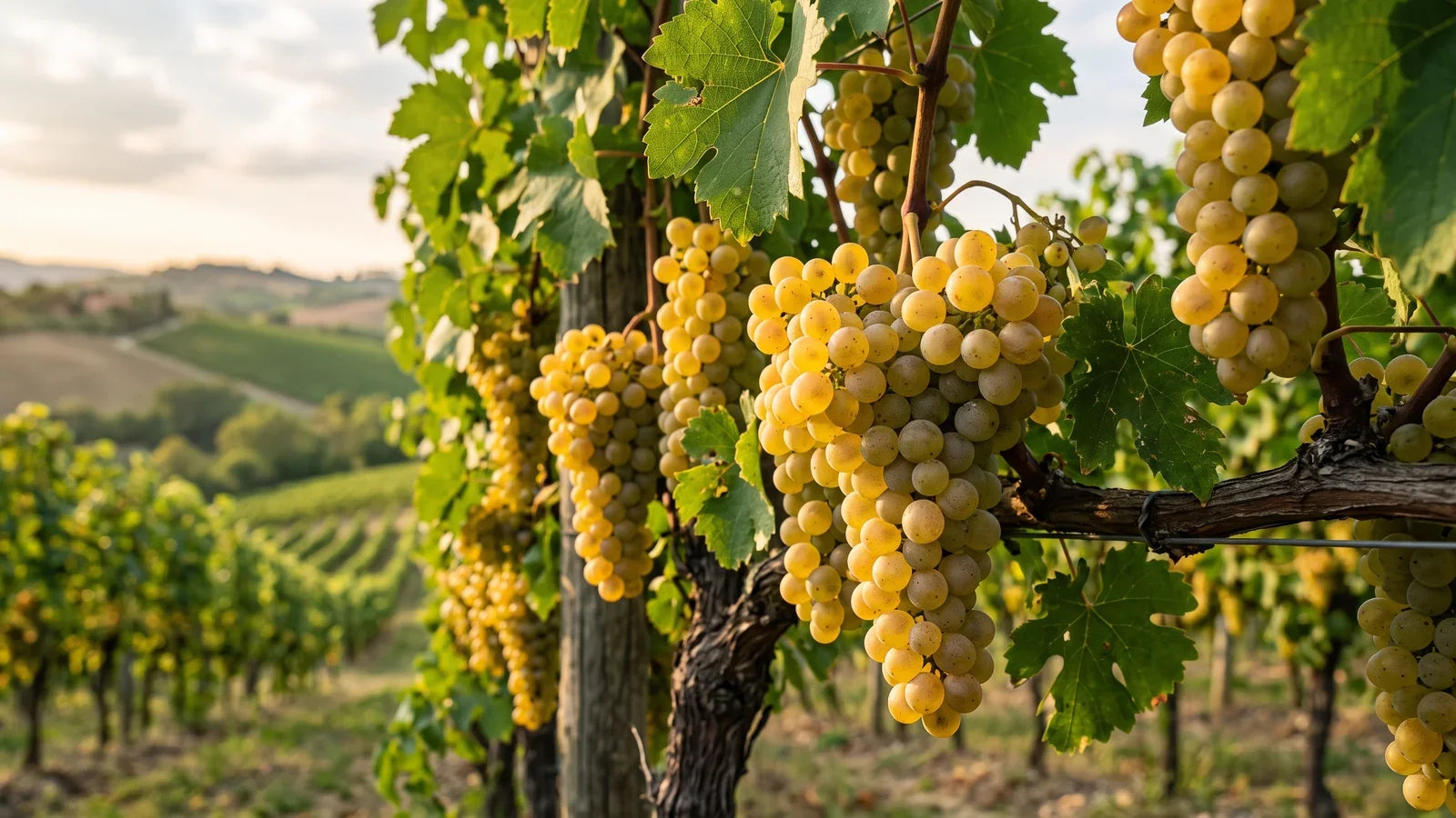 Grapes of the Giro Ros variety