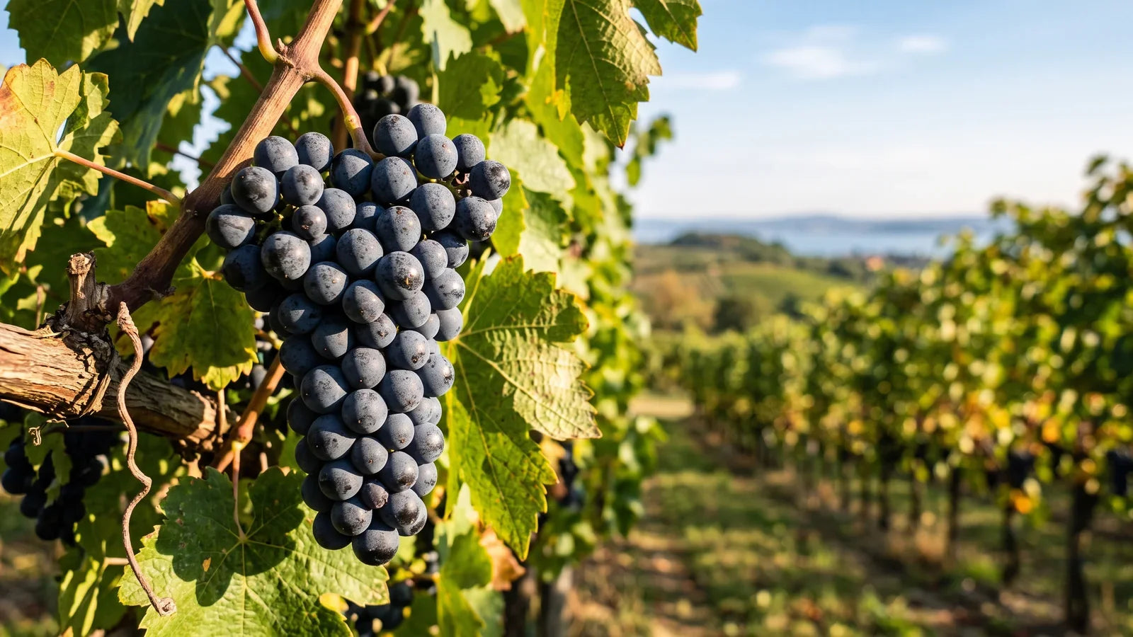 Grapes of the Groppello variety