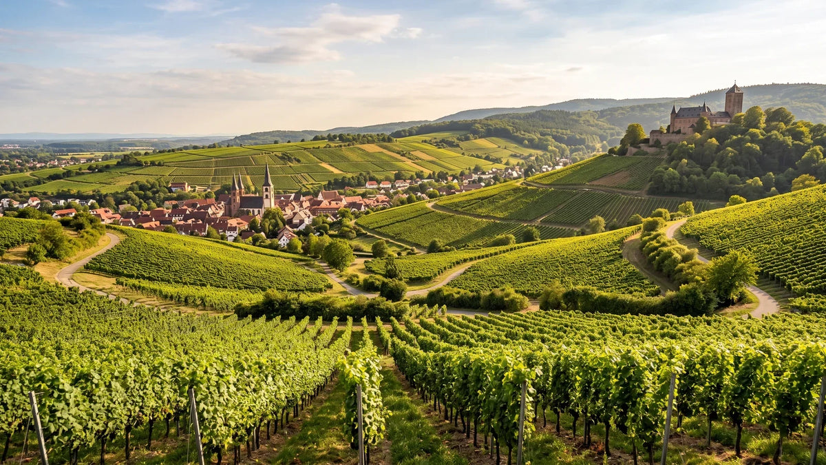 Weinlandschaft der Region Hessische Bergstraße