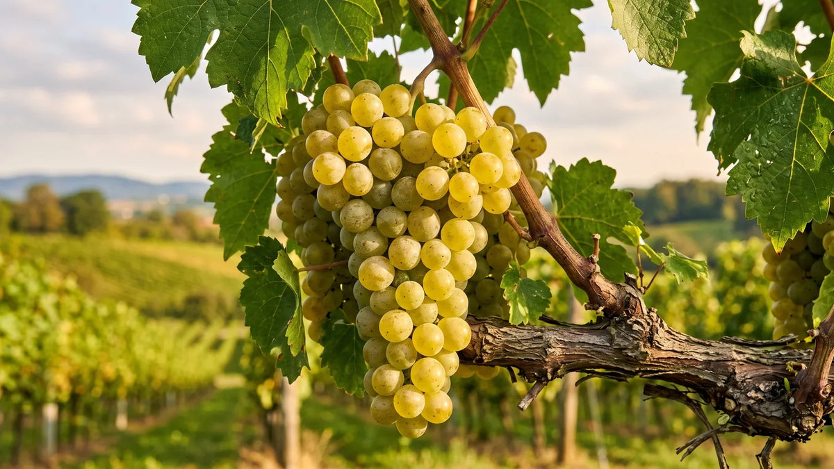 Grapes of the Muskat Ottonel variety
