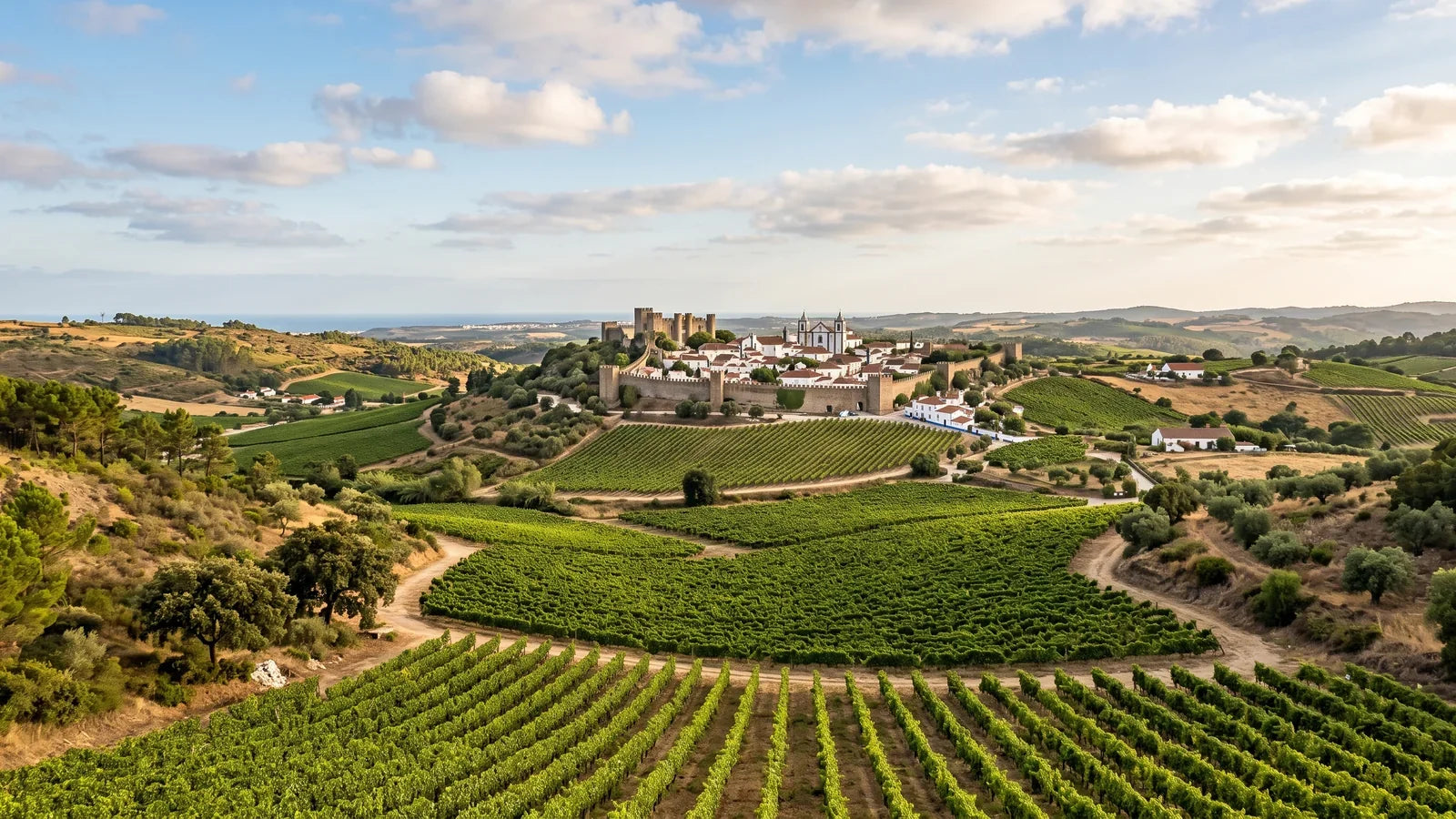 Wine landscape of the Óbidos region