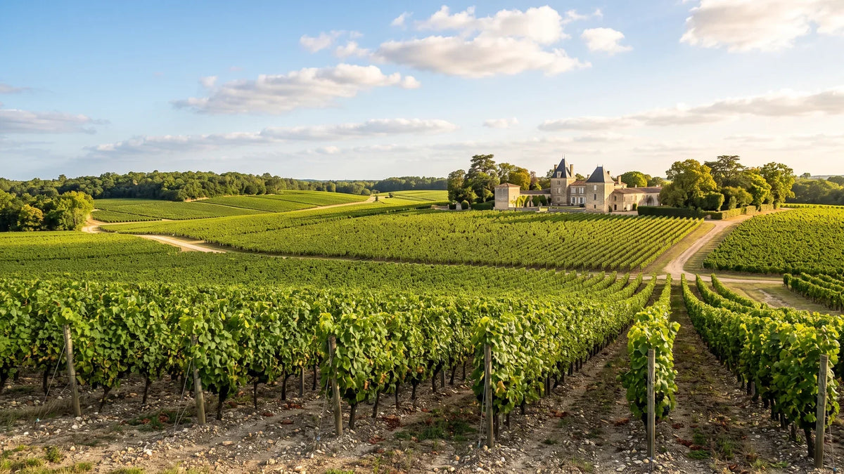 Wine landscape of the Pauillac region