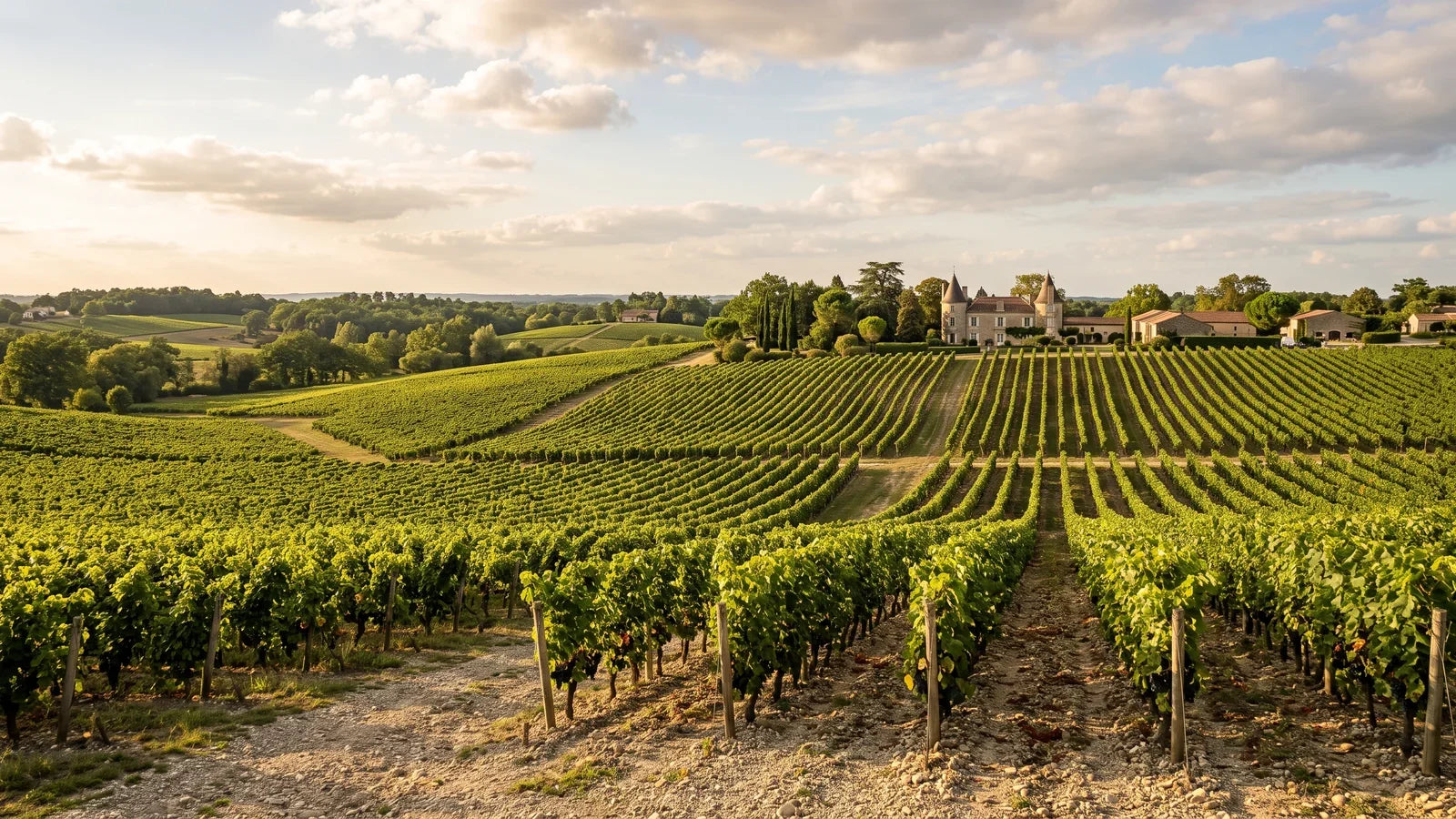 Wine landscape of the Pessac-Léognan region