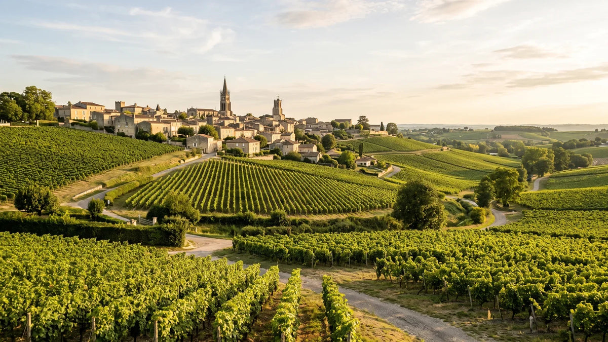 Wine landscape of the Saint Émilion region