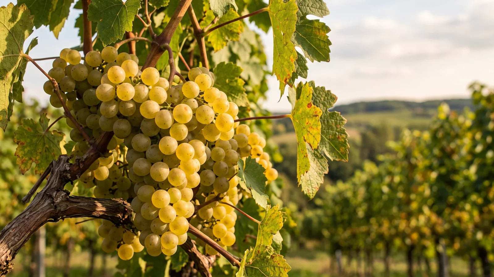 Grapes of the Silvaner variety