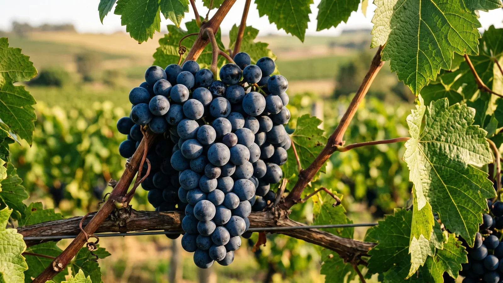 Trauben der Rebsorte Tannat