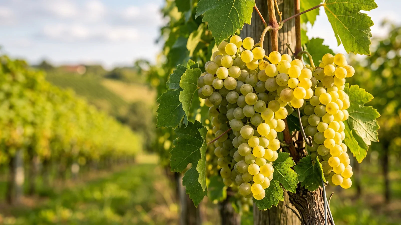 Grapes of the Welschriesling variety