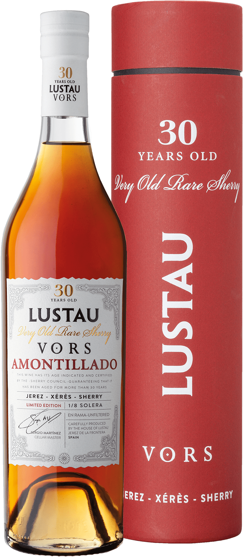 Very Old Rare Sherry (VORS) Amontillado in gift packaging 0.5L