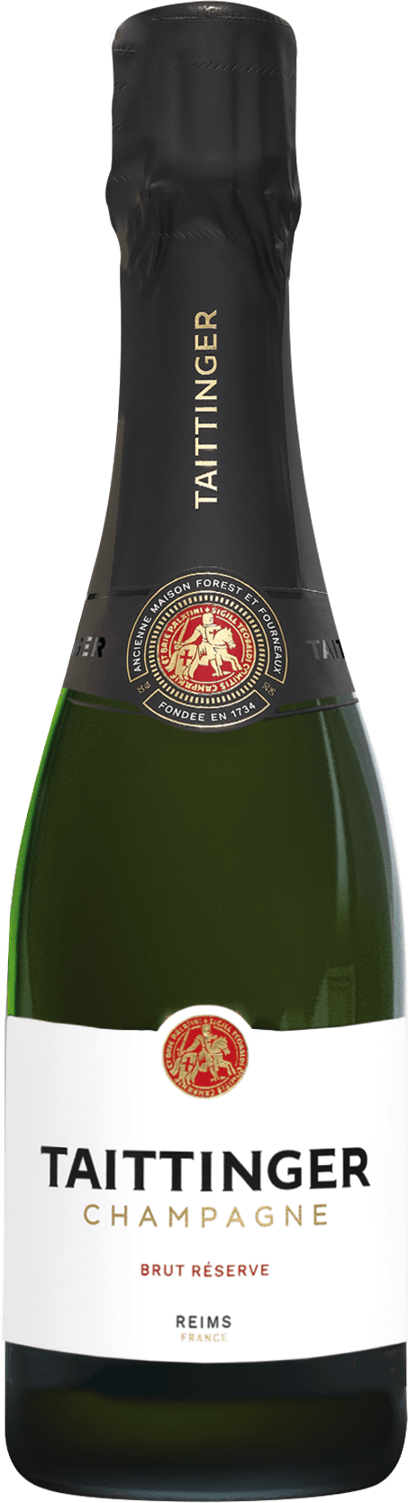 Taittinger Brut Réserve Kleinflasche 0,375L