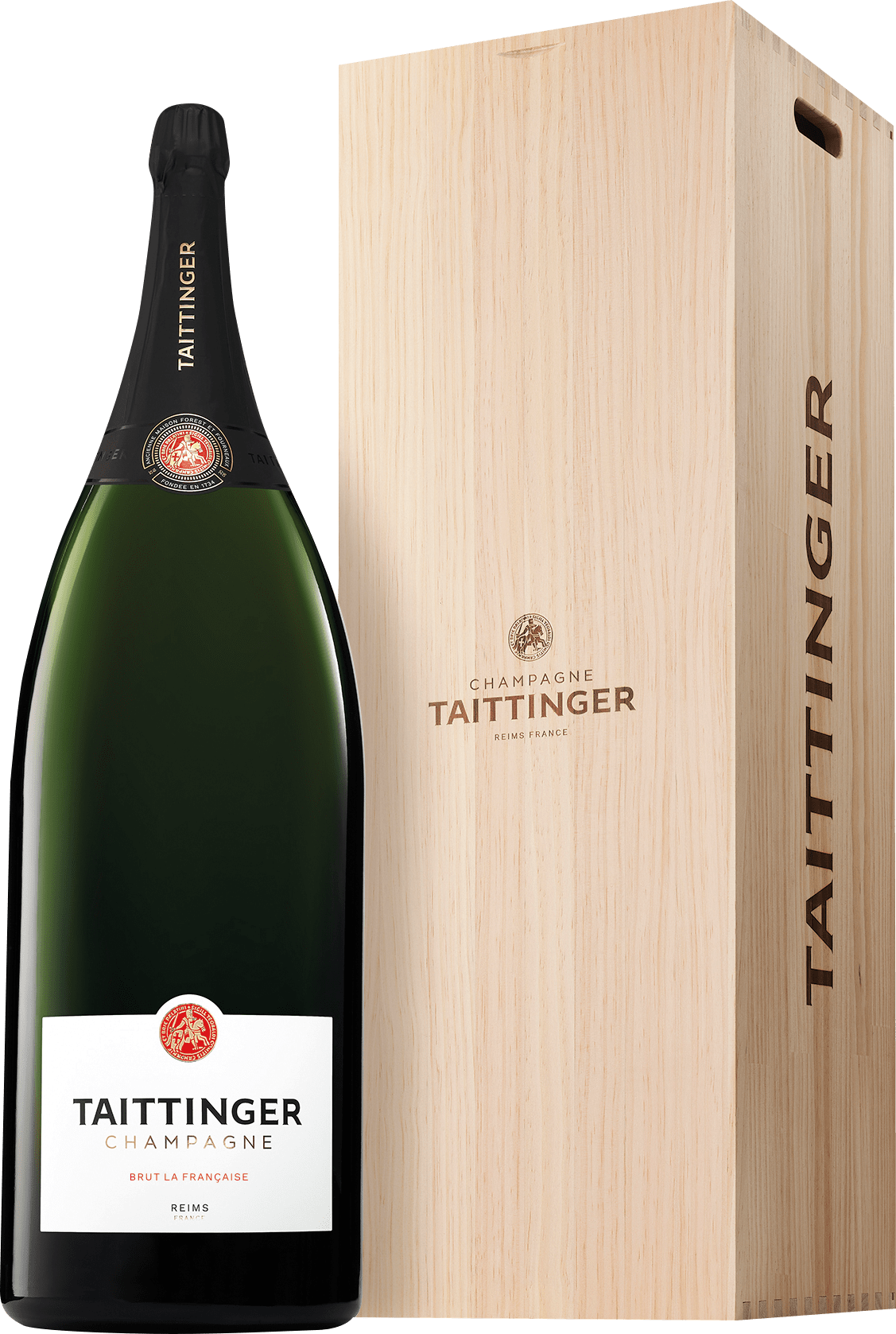 Taittinger Brut Réserve Nebukadnezar in 1er-HK 15,0L