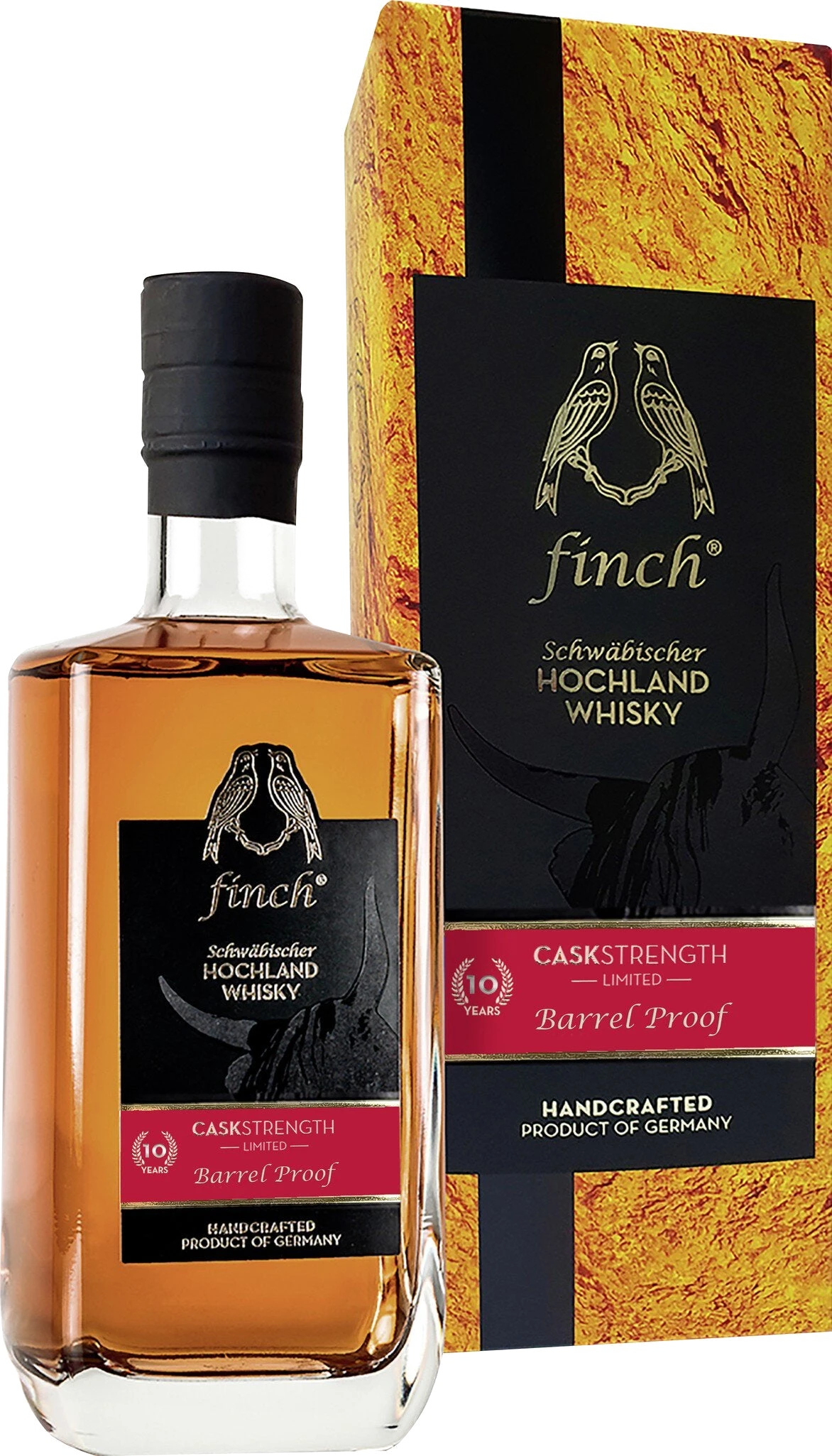 finch Caskstrength Barrel Proof 10 Years finch Whiskydestillerie 0,5L
