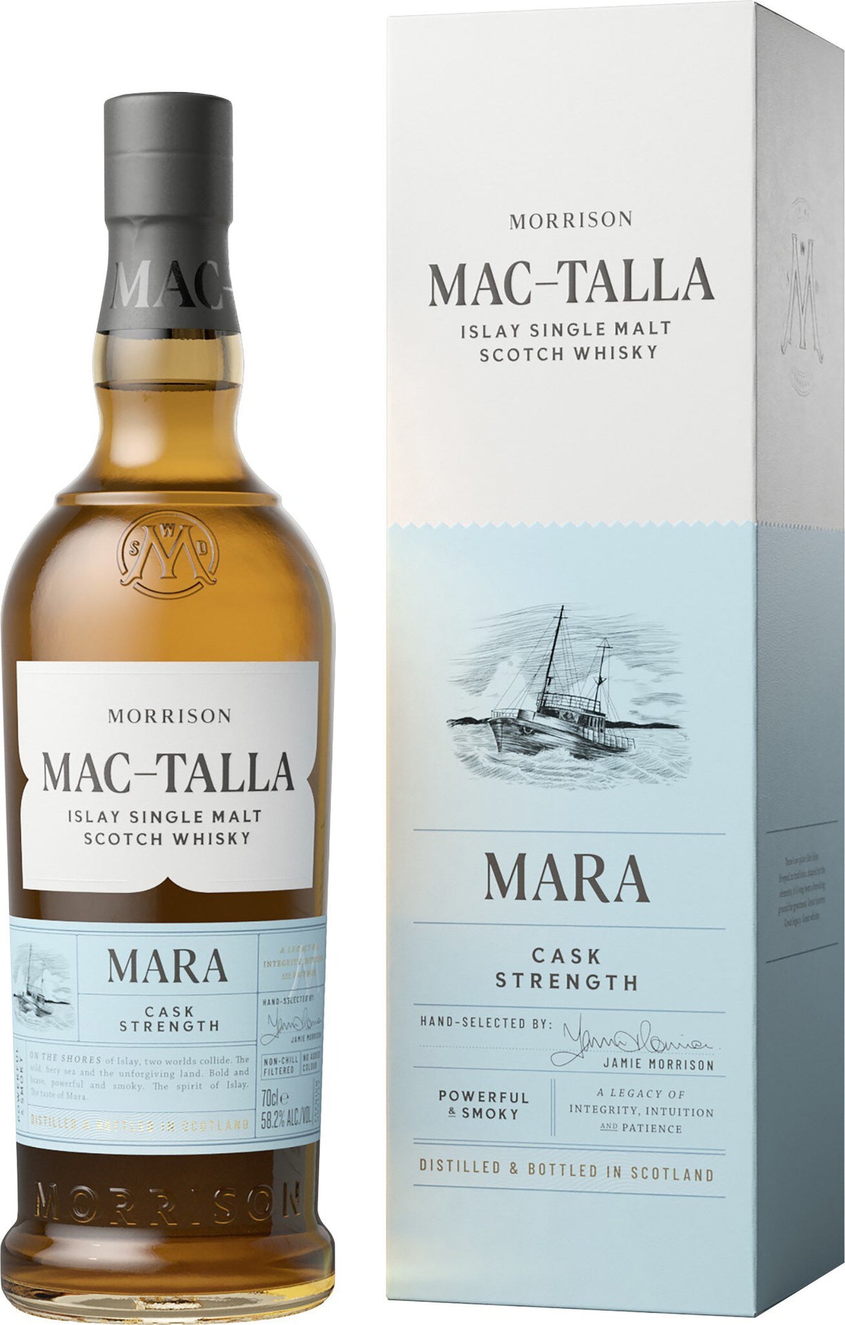 Mac-Talla Mara Cask Strength 58.2% vol Single Malt Scotch Whisky 0.7L