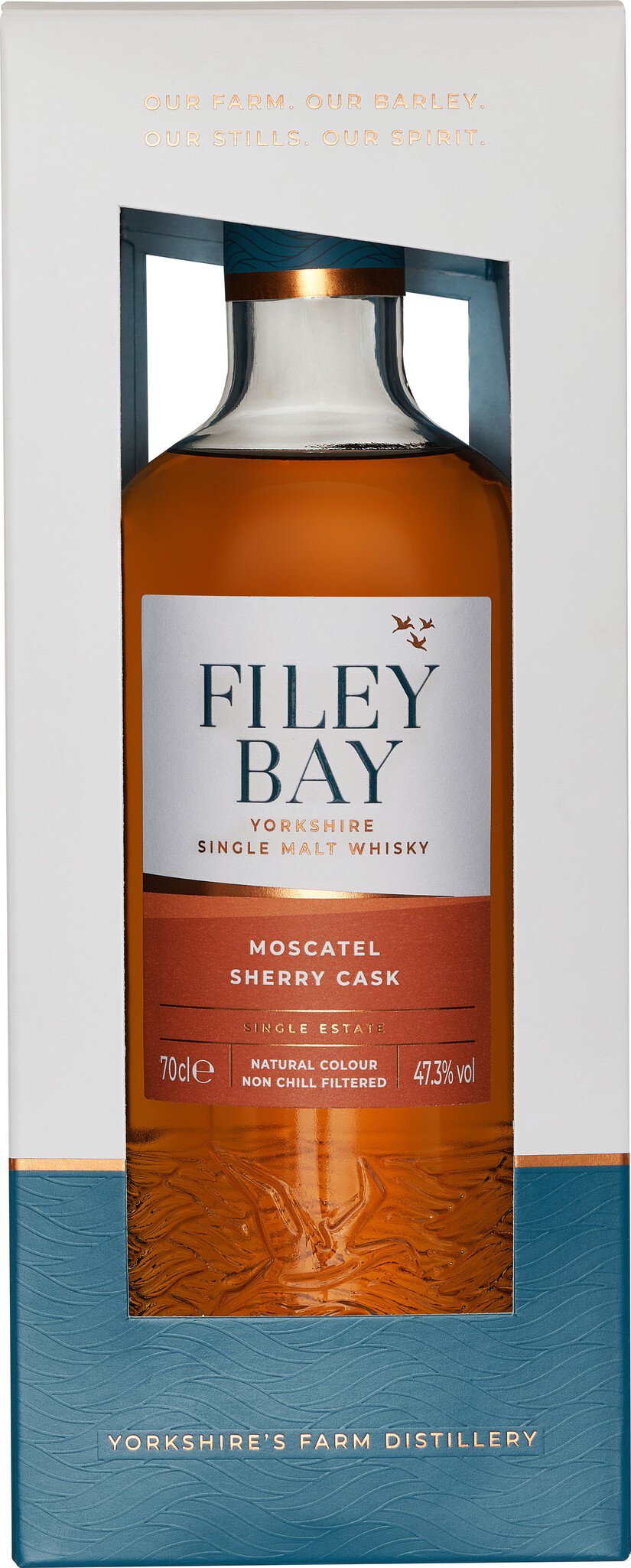 Filey Bay Moscatel Sherry Cask 47,3% vol Yorkshire Single Malt Whisky 0,7L
