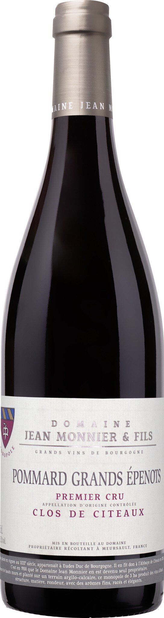 Pommard Épenots Clos de Citeaux AC Premier Cru 0.75L