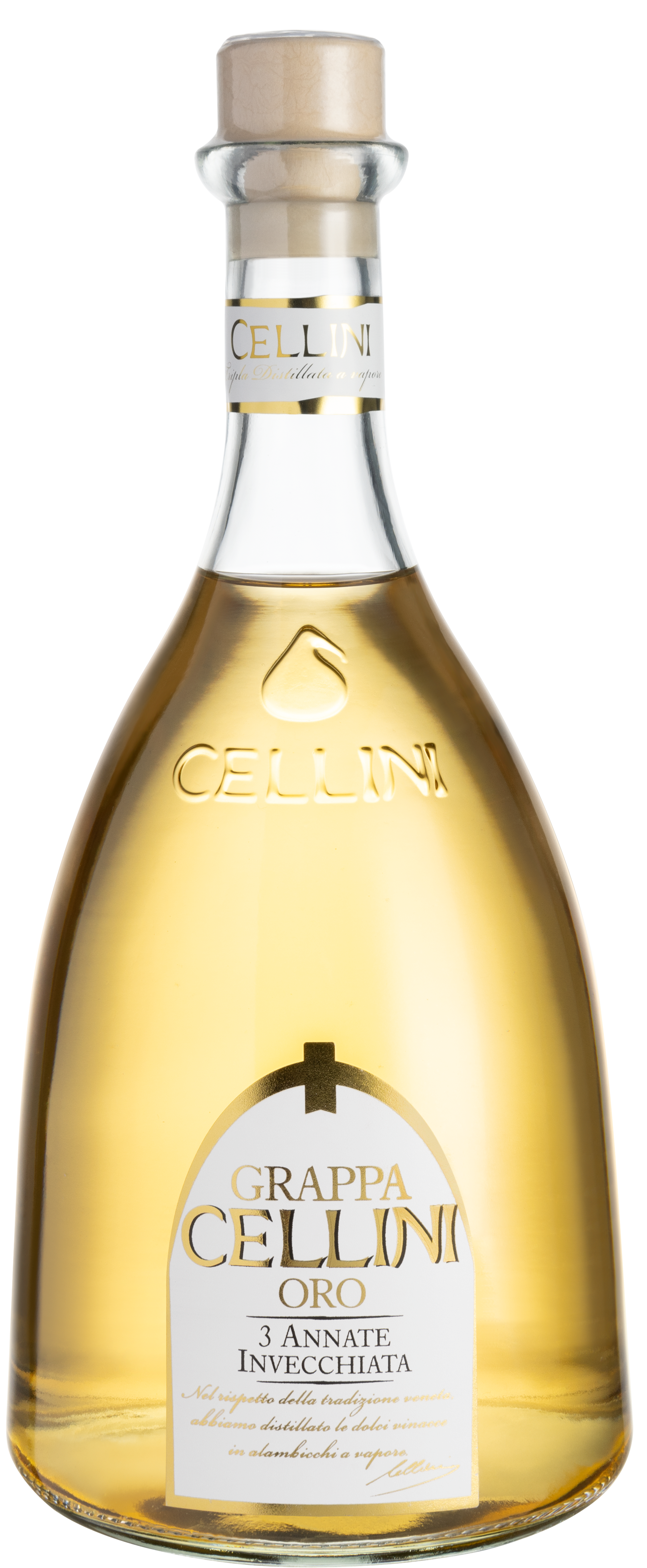 Cellini Grappa Cru Oro
