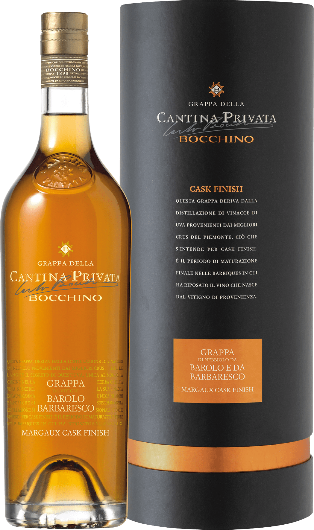 Grappa di Barolo e Barbaresco - Margaux Cask Finish 0.7L