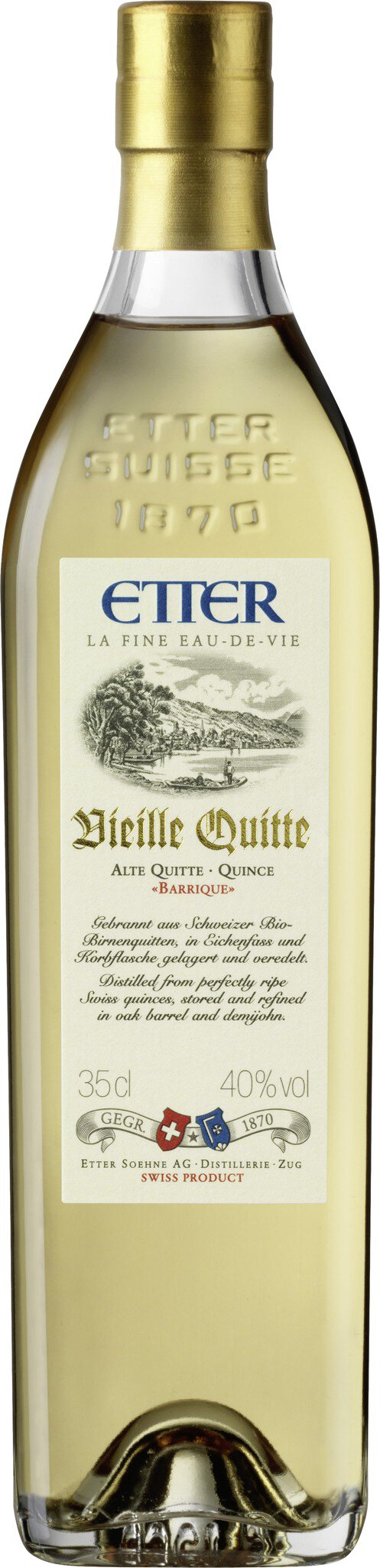 Etter Vieille Quitte aus Schweizer Hausgärten,l 40% Vol. 0,35L