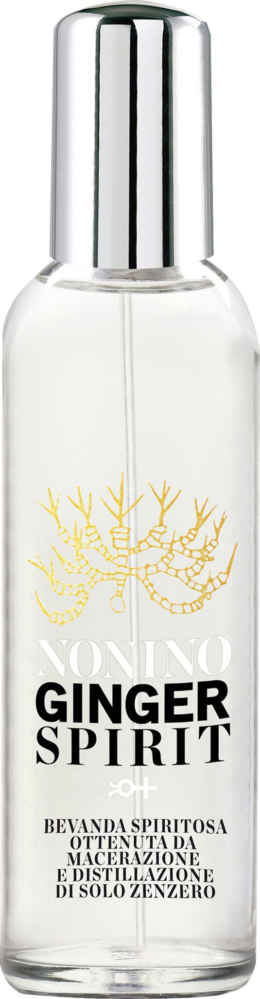 Twist Ginger Spirit 50% vol distillate from pure ginger 0.1L
