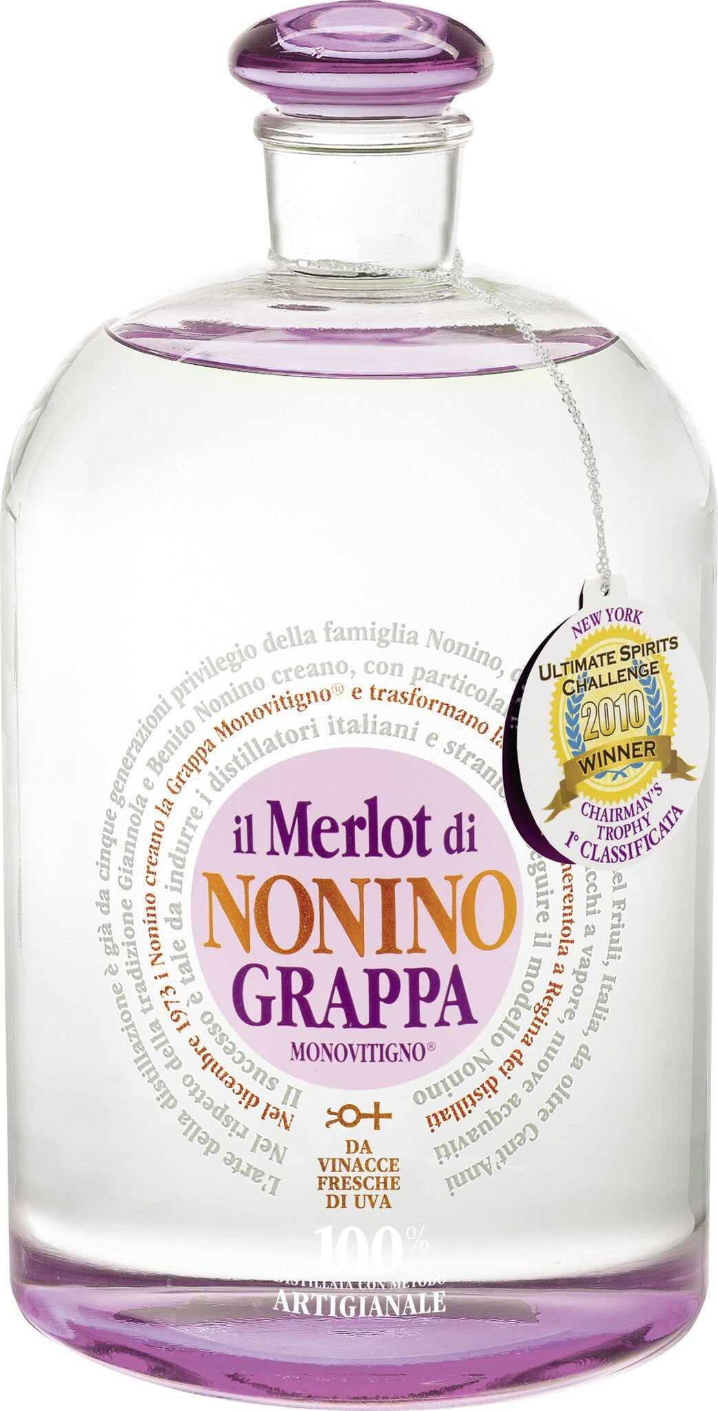 Grappa Il Merlot Monovitigno Imperiale Klares Destillat 41% vol.