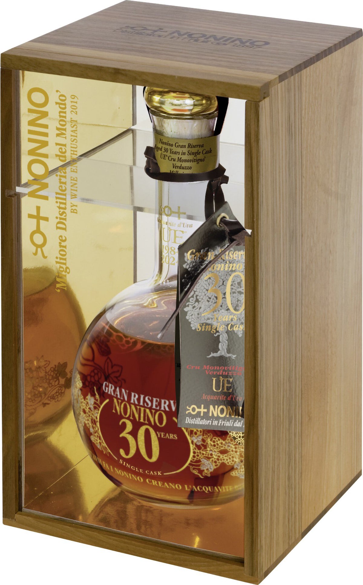 Ùe Cru MV Gran Riserva 30yo Verduzzo Friulano 43%vol Grape Brandy limited bottling 0.7L