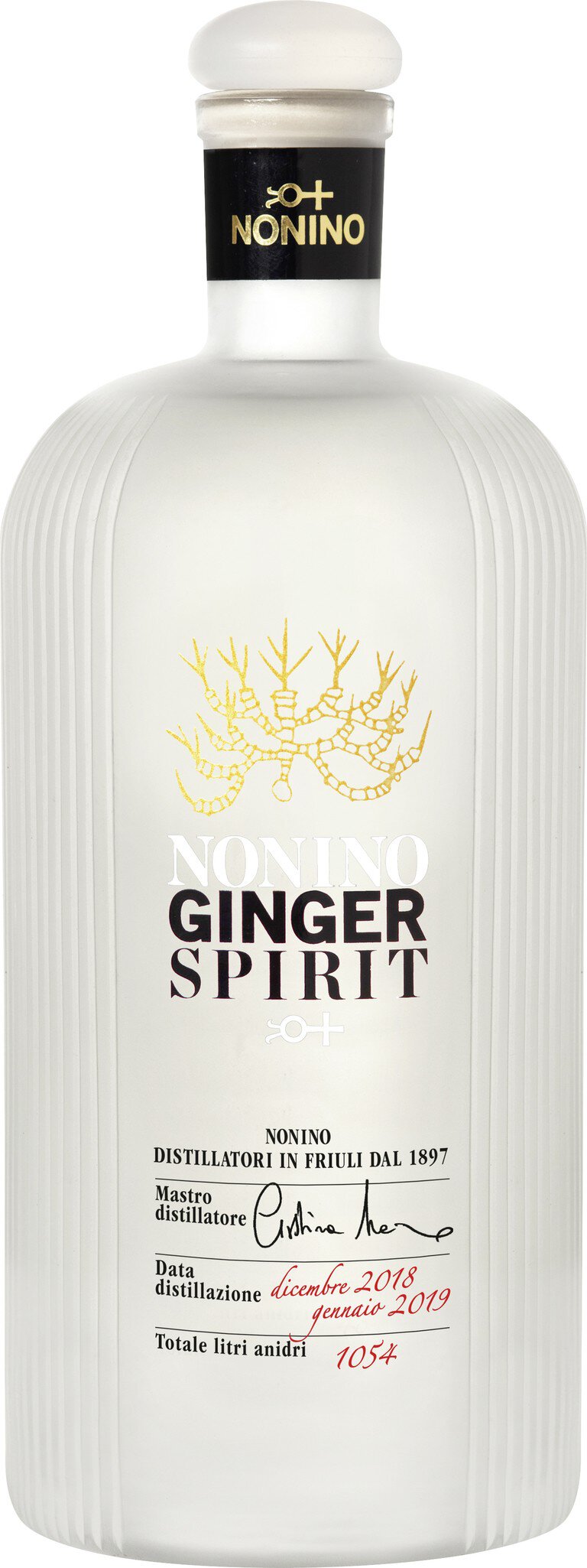 Ginger Spirit 50% vol Destillat aus reinem Ingwer 0,5L