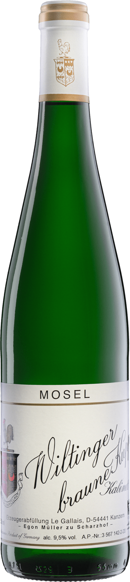 Wiltinger Braune Krupp Kabinett le Gallais