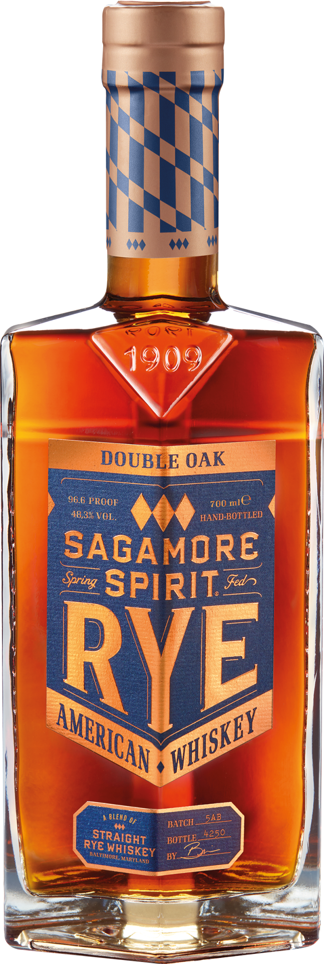 Sagamore Double Oak Rye Whiskey 0.7L