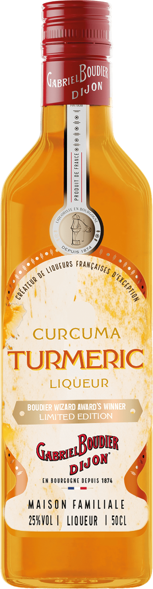 Liqueur de Curcuma Boudier 0,5L