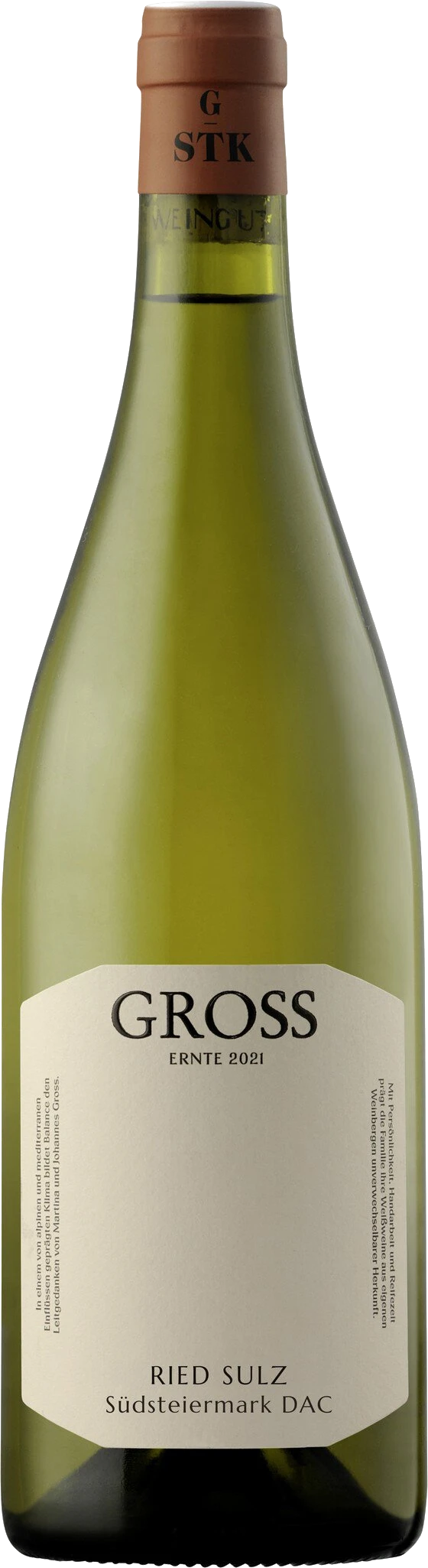 Ried Sulz Sauvignon Blanc 1. STK Ried QW of Southern Styria
