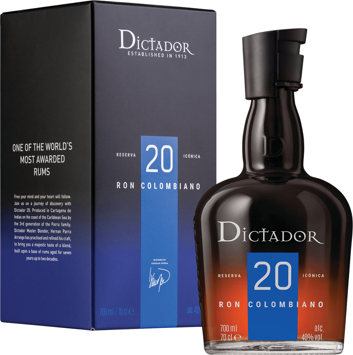 Rum Dictador Blend 20 0,7L