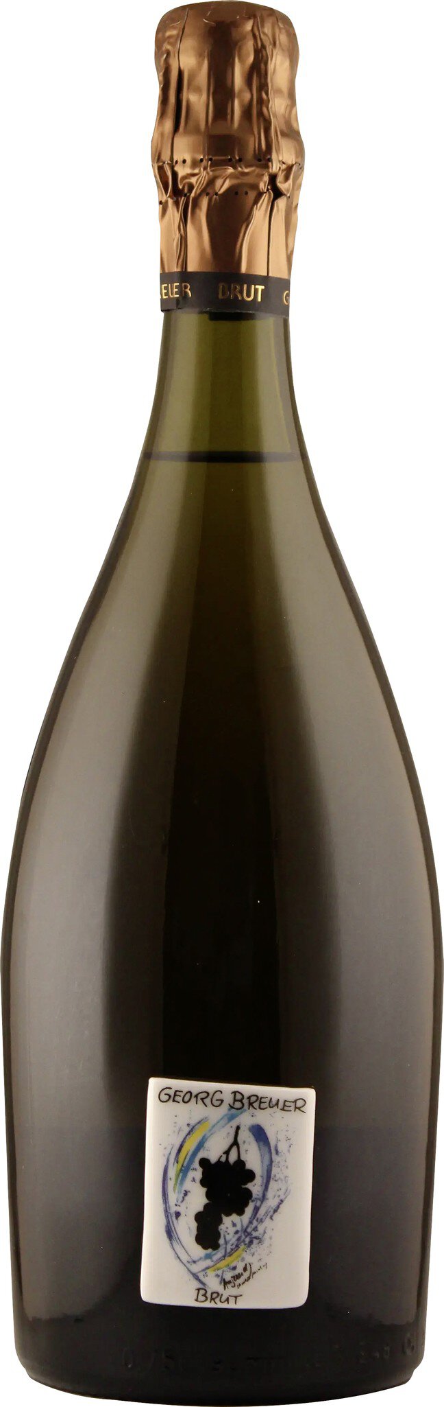 Georg Breuer Brut - mit Jahrgang - Winzersekt b.A. - traditionelle Flaschengärung 0.75L