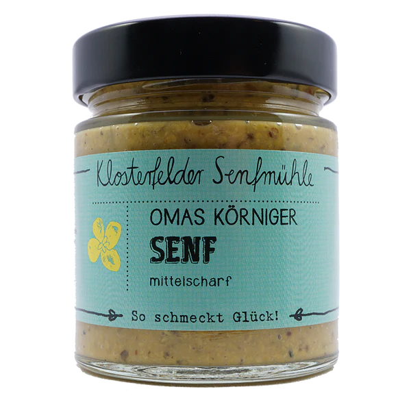 Omas Körniger Senf