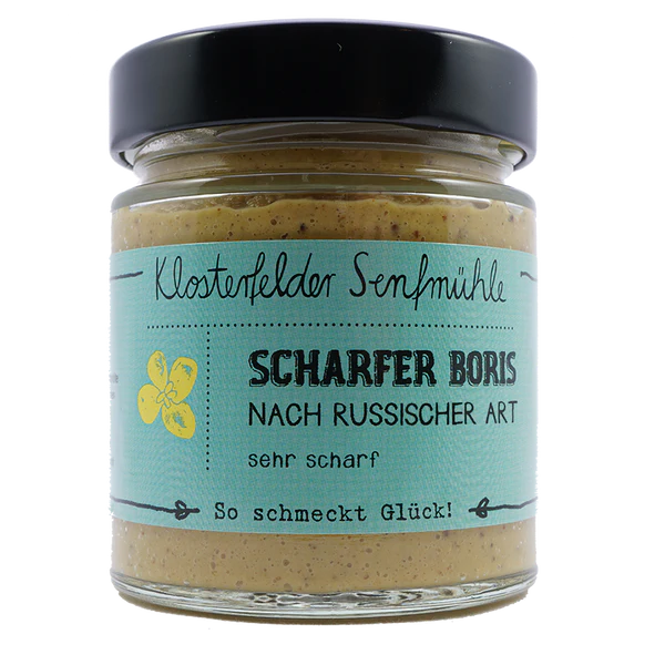 Senf Scharfer Boris