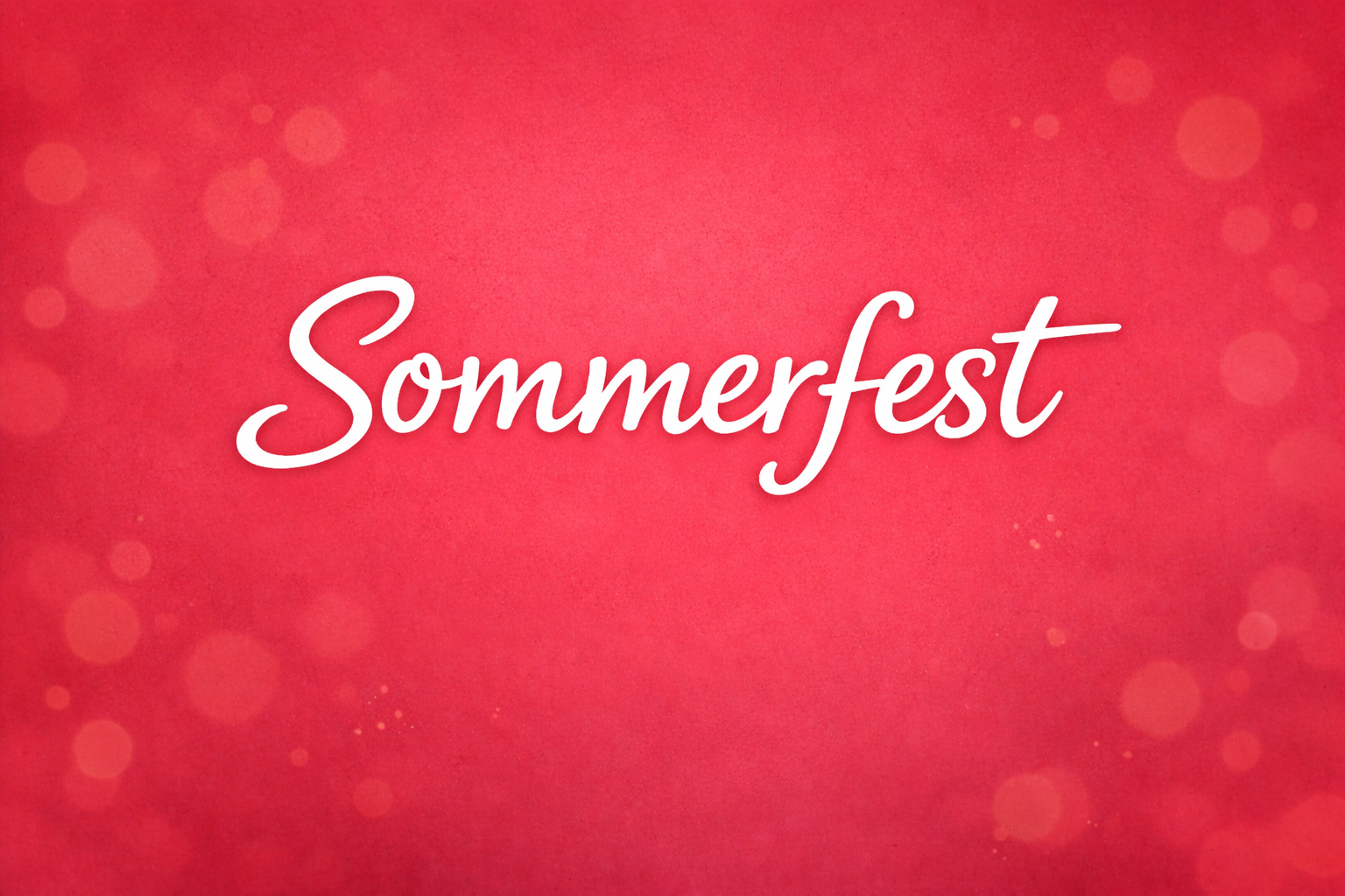 Sommerfest am 28.06.2026