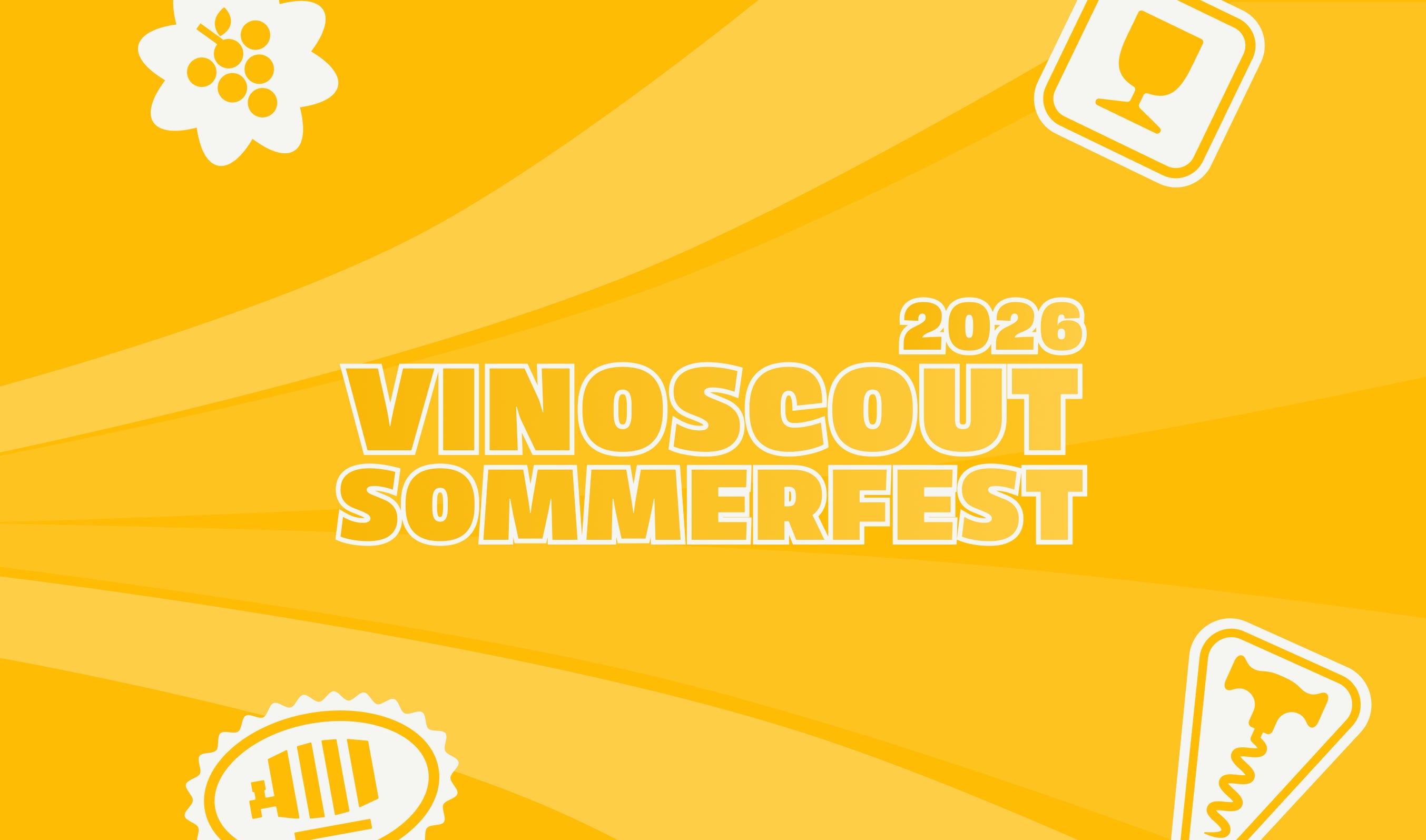 Vinoscout Sommerfest am 27.06.2026: Outdoor-Event mit BBQ, Sommerbar und Live-Musik von 12–19 Uhr.