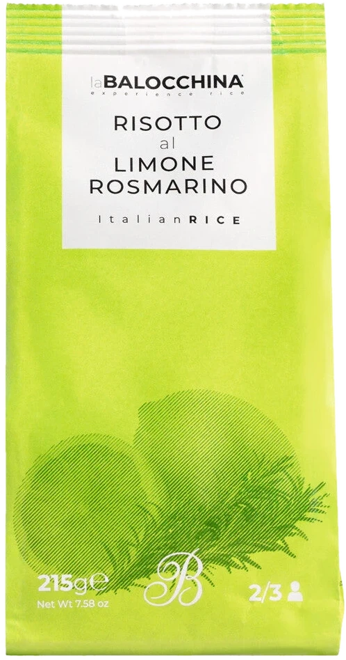 Risotto al limone e rosmarino