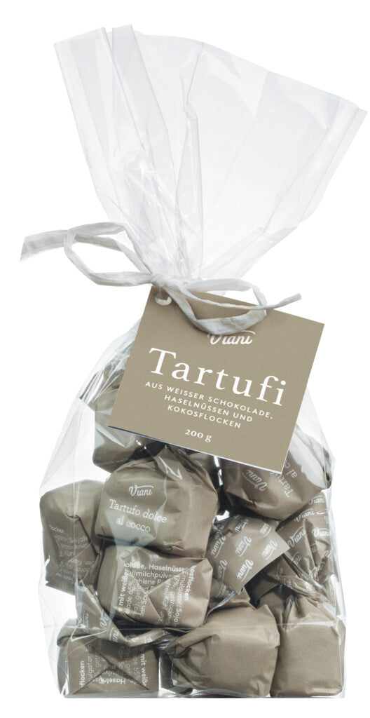 Tartufi dolci al cocco, sacchetto