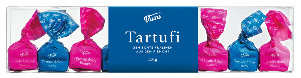 Tartufi dolci bianchi e neri, 9er Etui