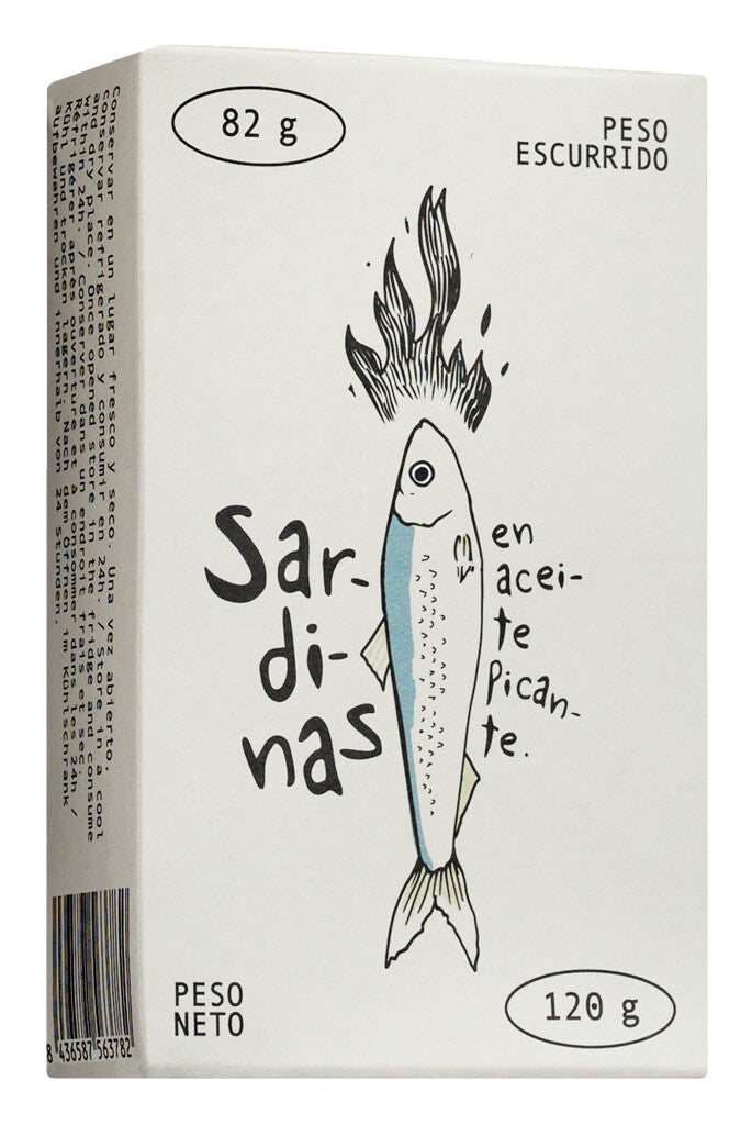 El Raño Sardines in Spicy Oil