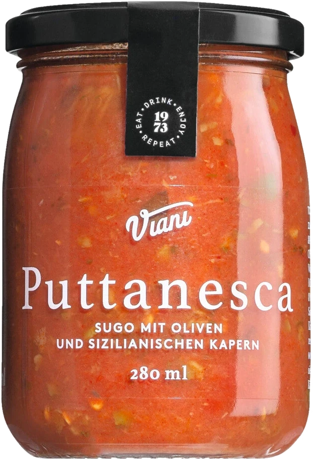 PUTTANESCA - Sugo mit Oliven und Kapern