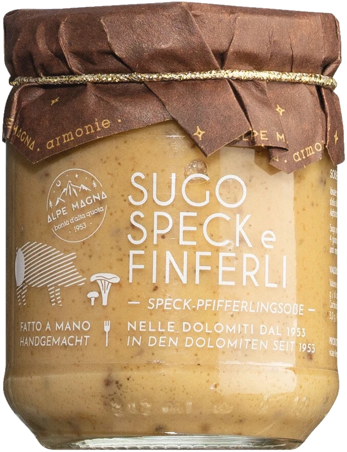 Sugo speck e finferli