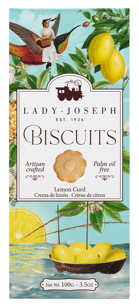Lemon Curd Biscuit