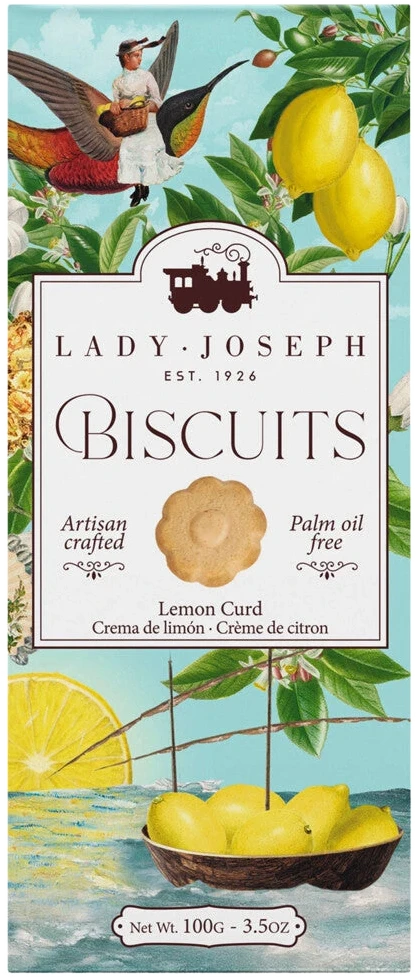 Lemon Curd Biscuit