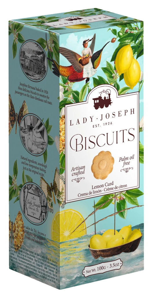 Lemon Curd Biscuit