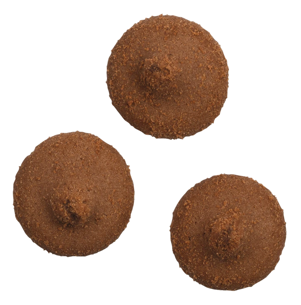 Chocolate filled vegan cookies